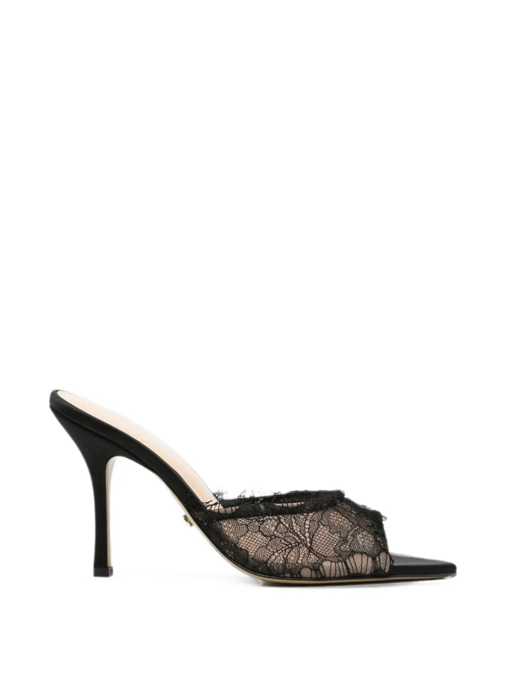 Devon Chantilly Lace Mules