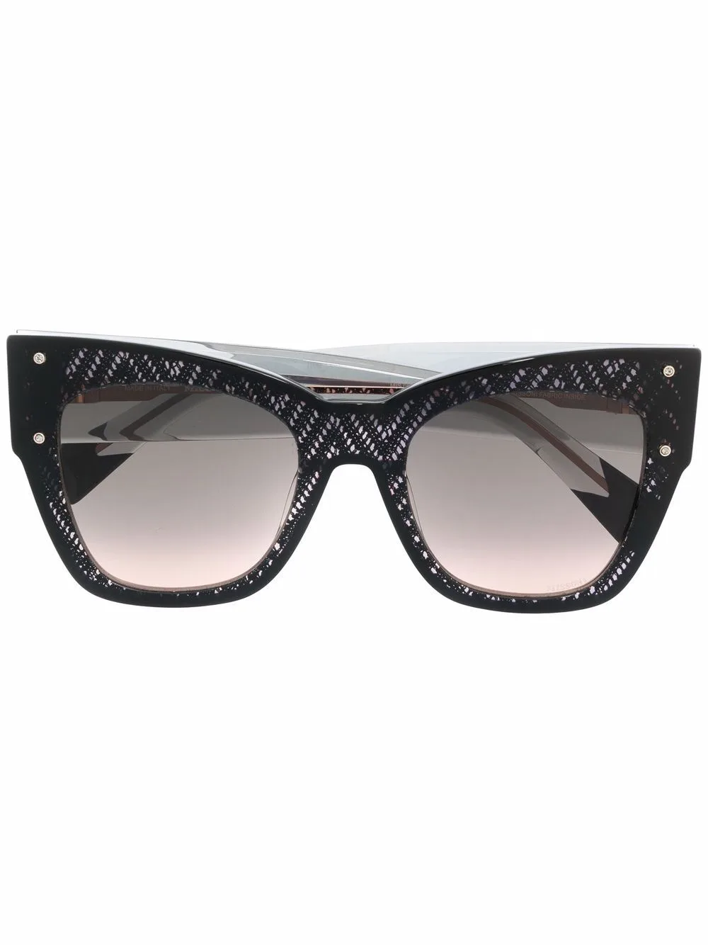 Thick Cat-Eye Frame Sunglasses