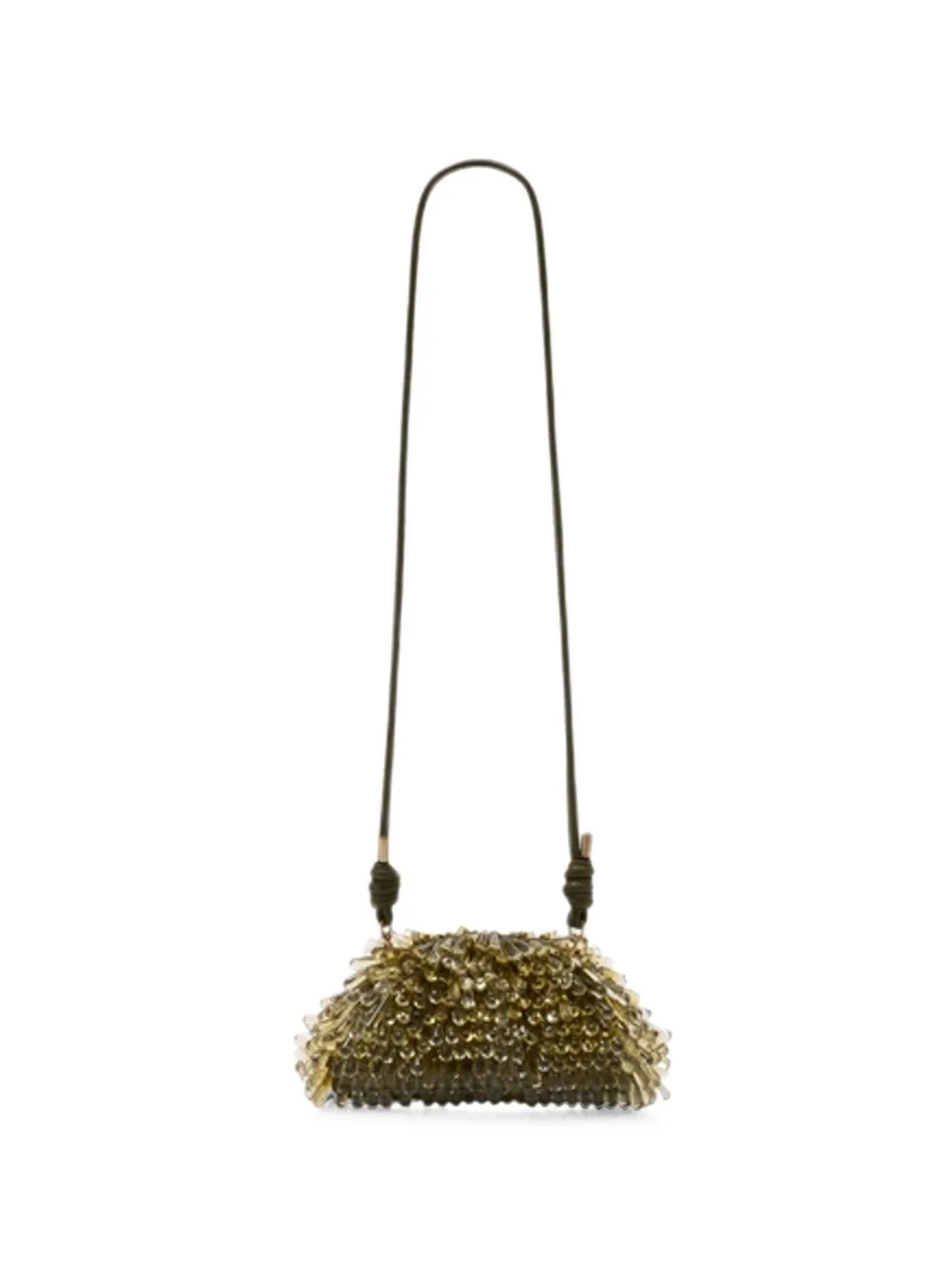 Jaala Bead-Embellished Clutch Bag