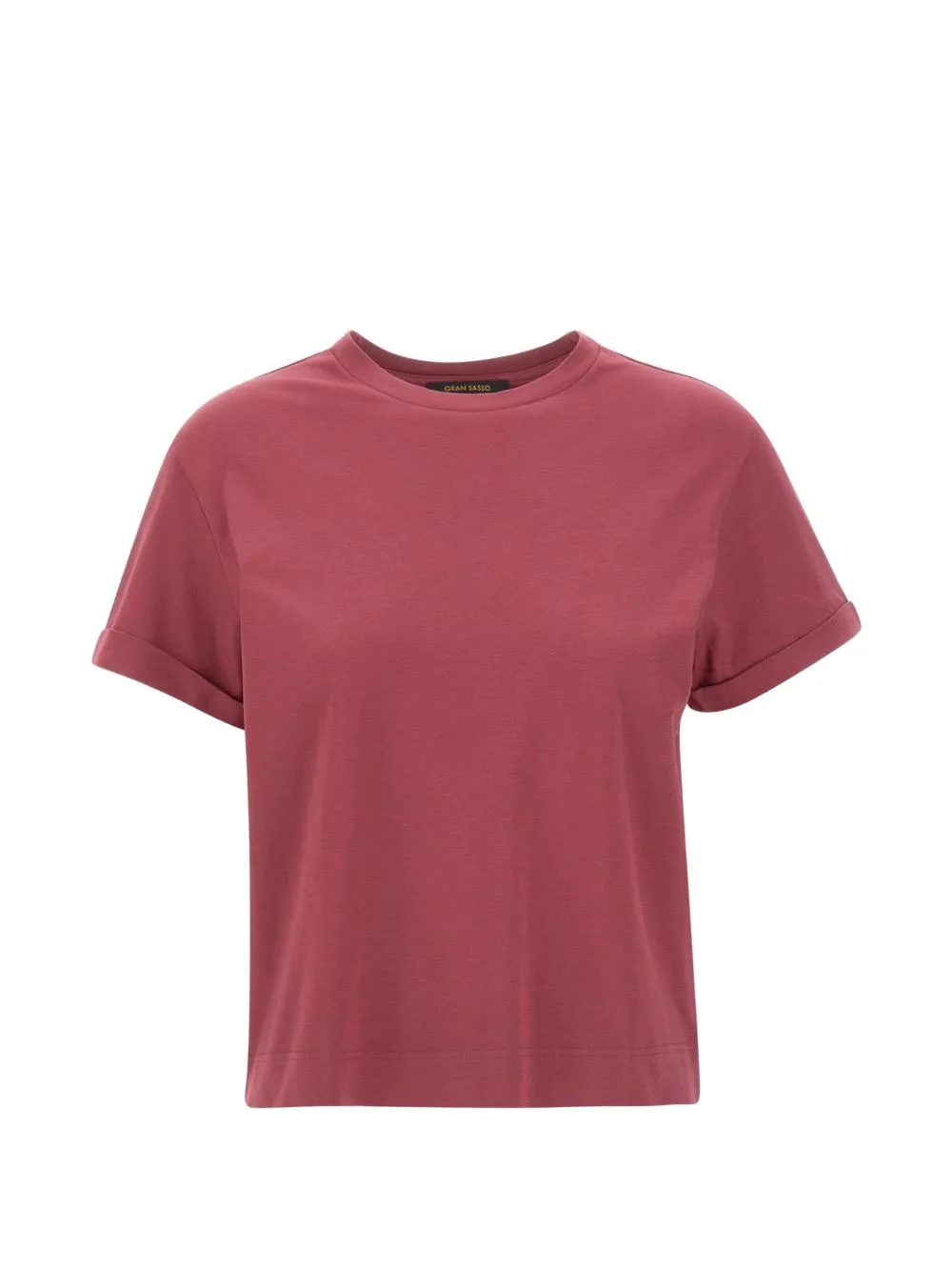 Turned-Up Cuff T-Shirt