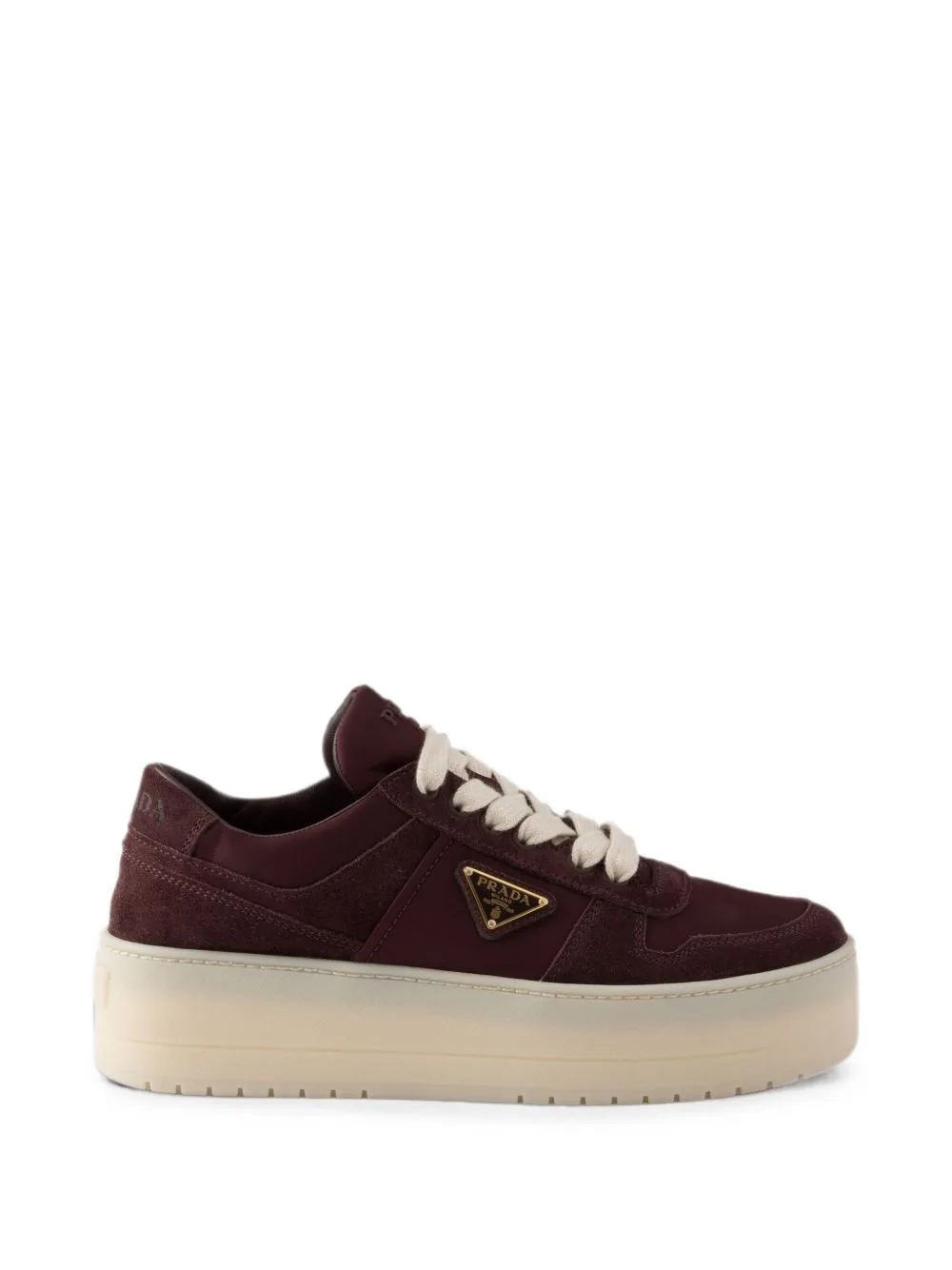 Downtown Bold Re-Nylon and Suede Sneakers