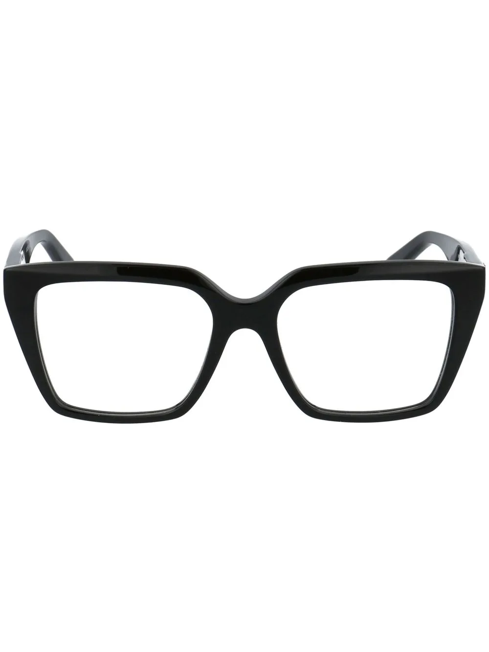 Square-Frame Logo-Detail Glasses