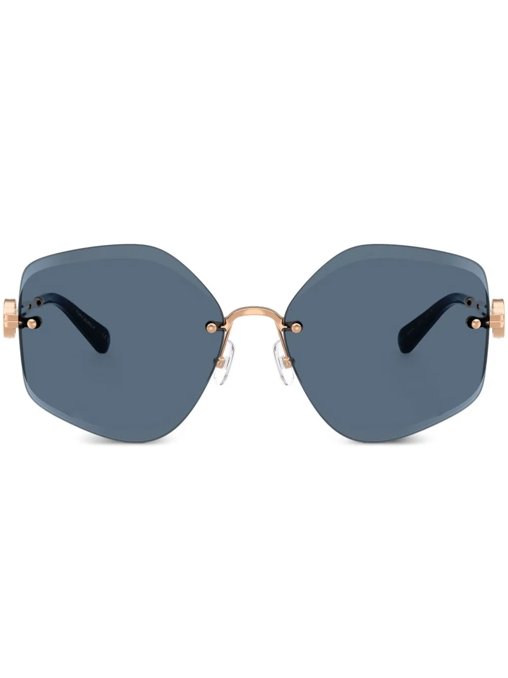 Geometric-Frame Sunglasses