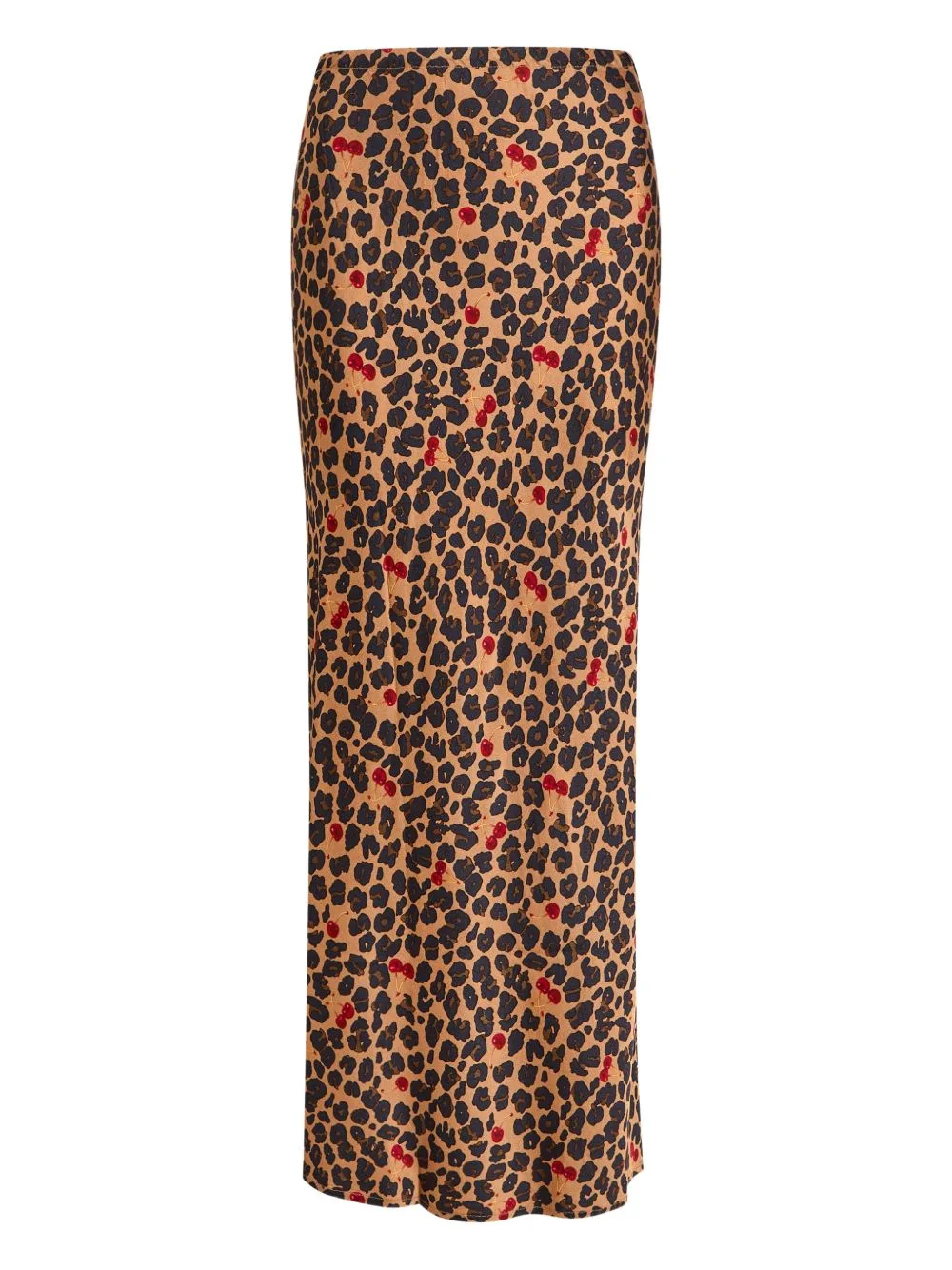 Dorris Animal-Print Midi Skirt