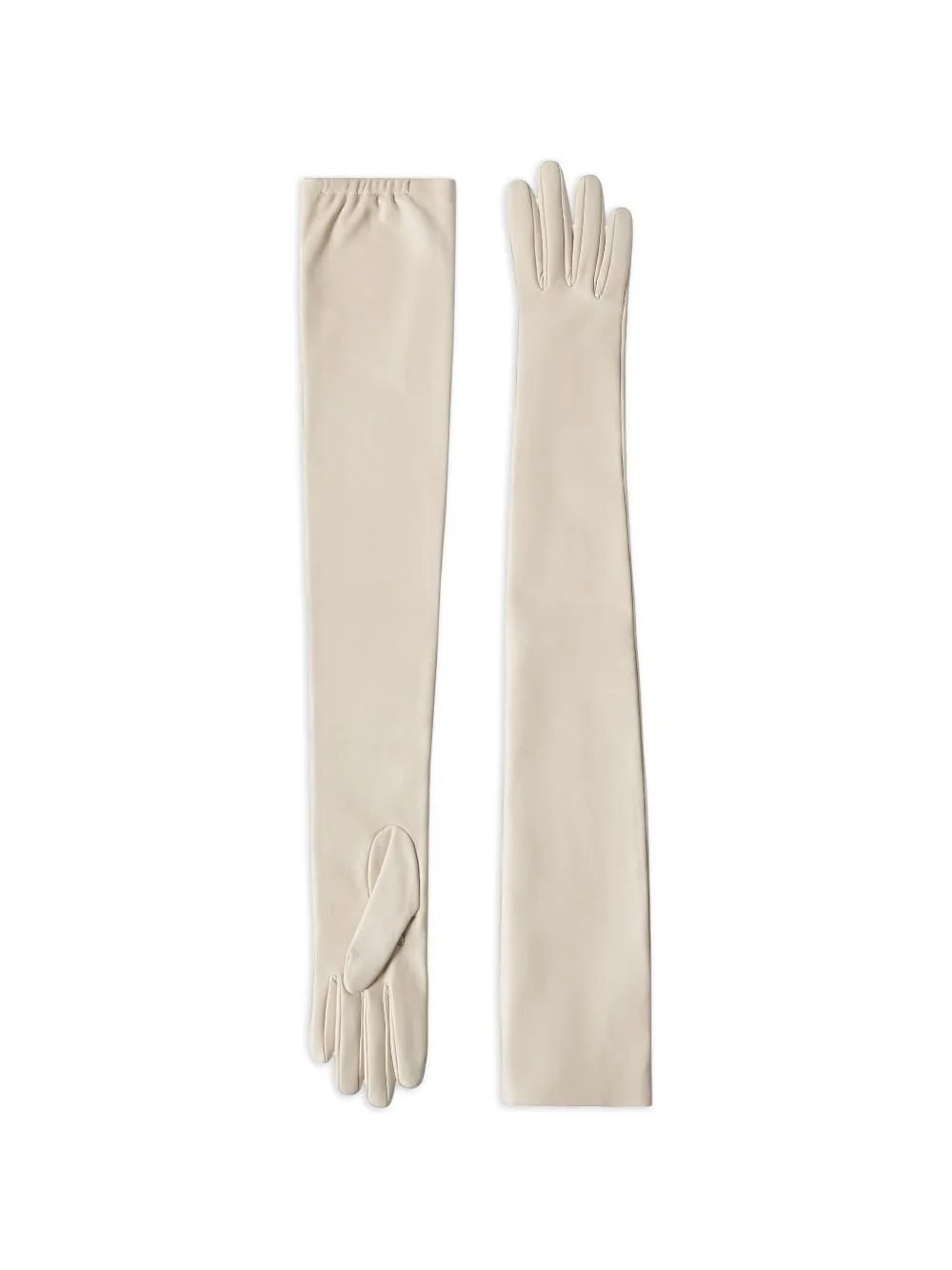 Nappa Leather Long Gloves