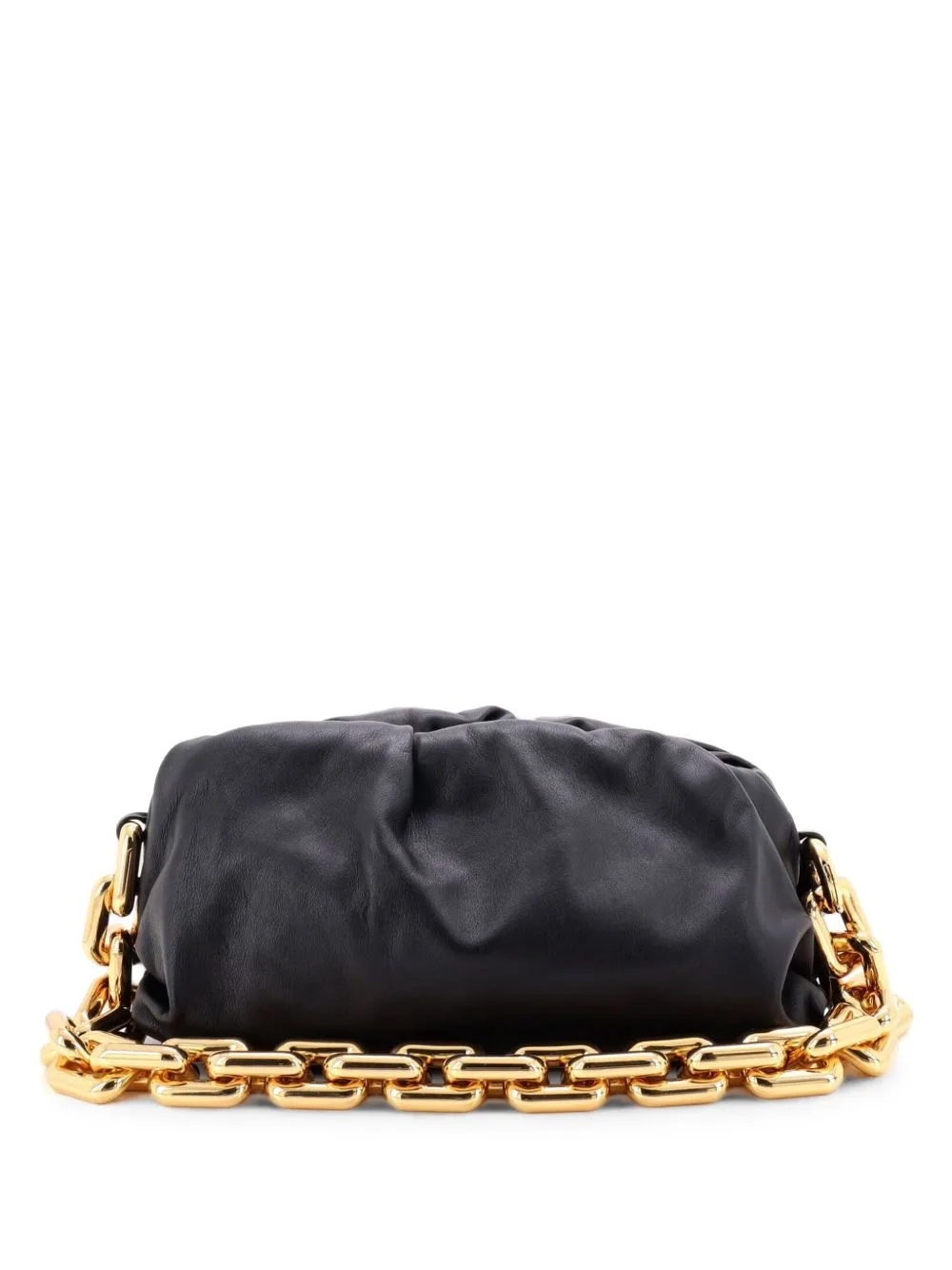 The Chain Pouch Leather Shoulder Bag