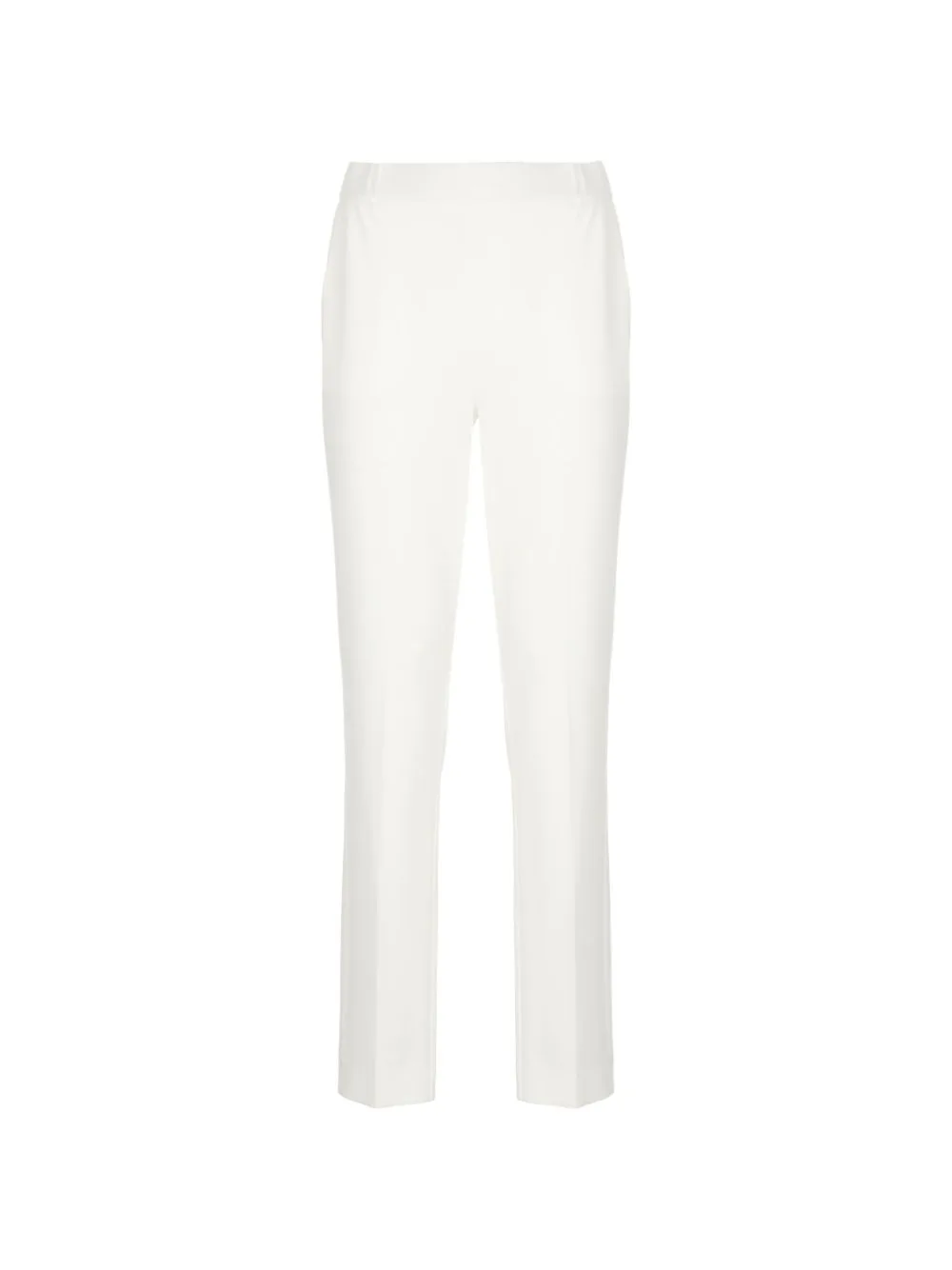 Pressed-Crease Tapered Trousers