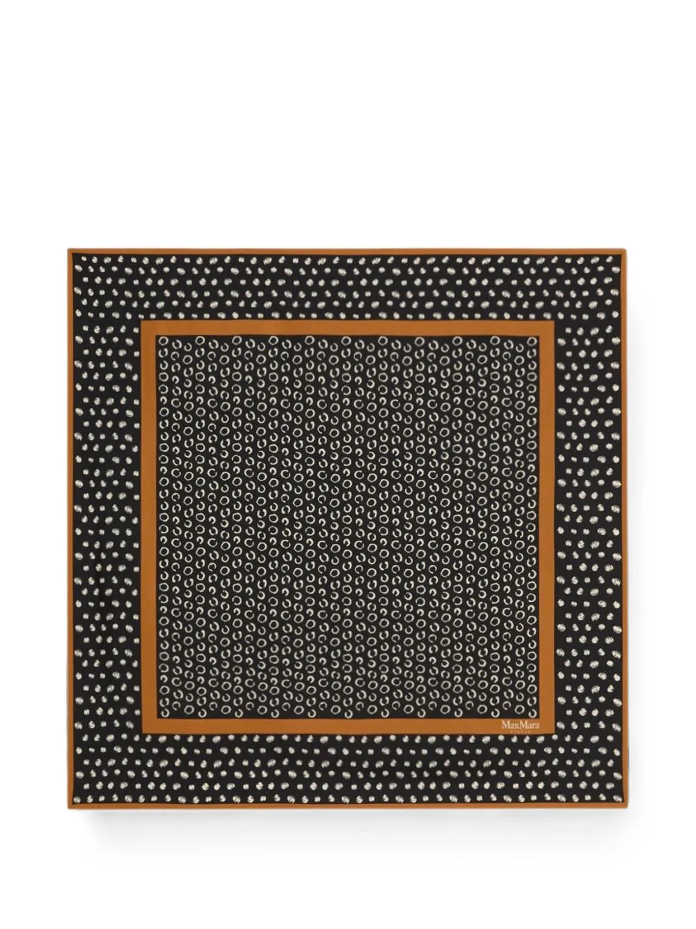 Taquila Polka-Dot Silk Scarf