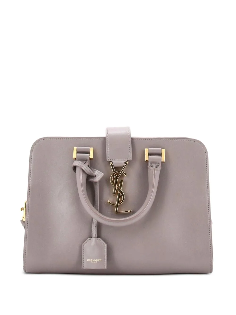 Monogram Cabas Leather Baby Satchel