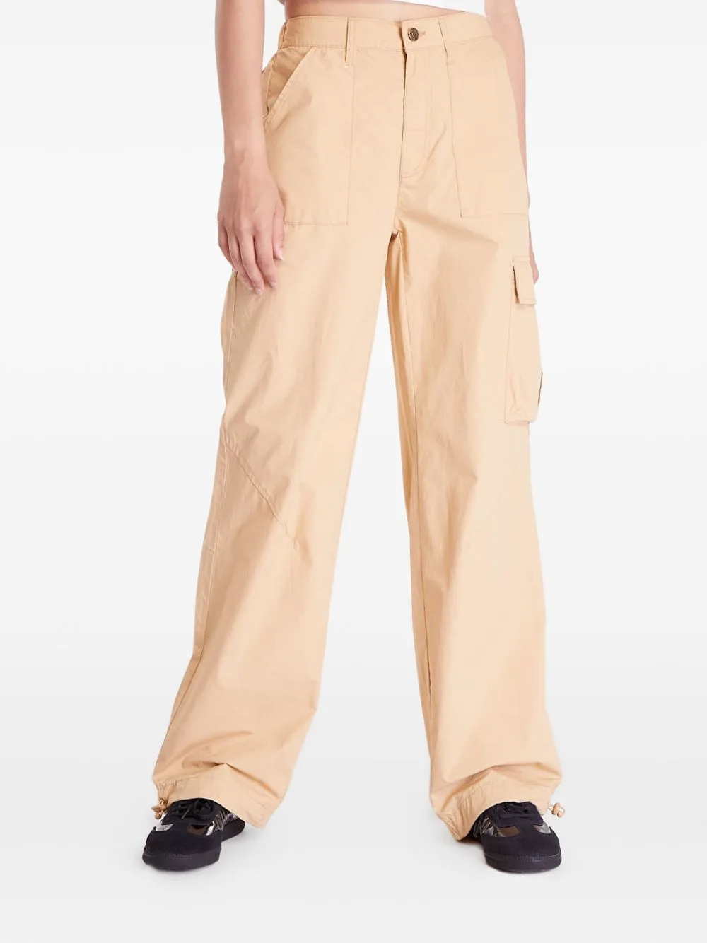 Logo-Embroidered Cargo Pants