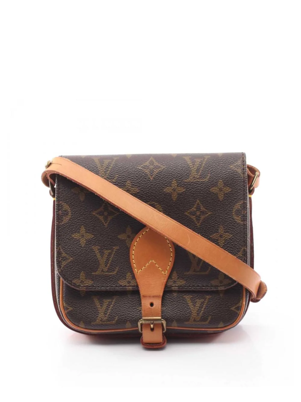 1990 Monogram Cartouchiere PM Crossbody Bag