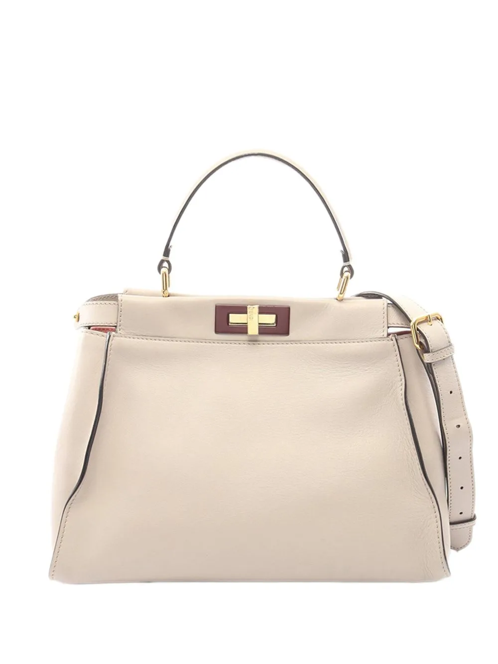 2000-2010 Medium Leather Peekaboo Iconic Satchel