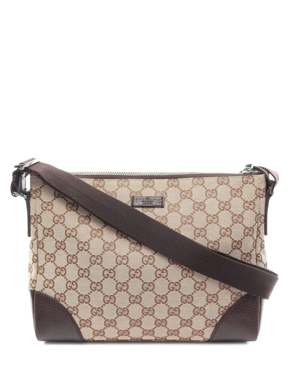 2000-2010 GG Canvas Crossbody Bag