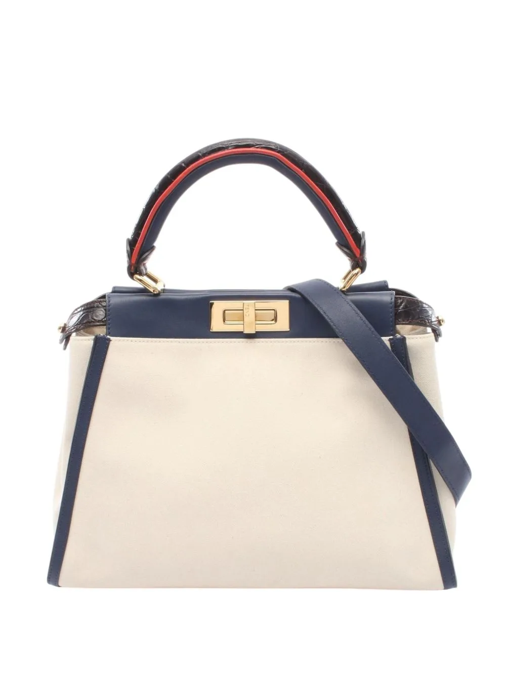2010-2026 Medium Canvas Peekaboo Iconic Satchel