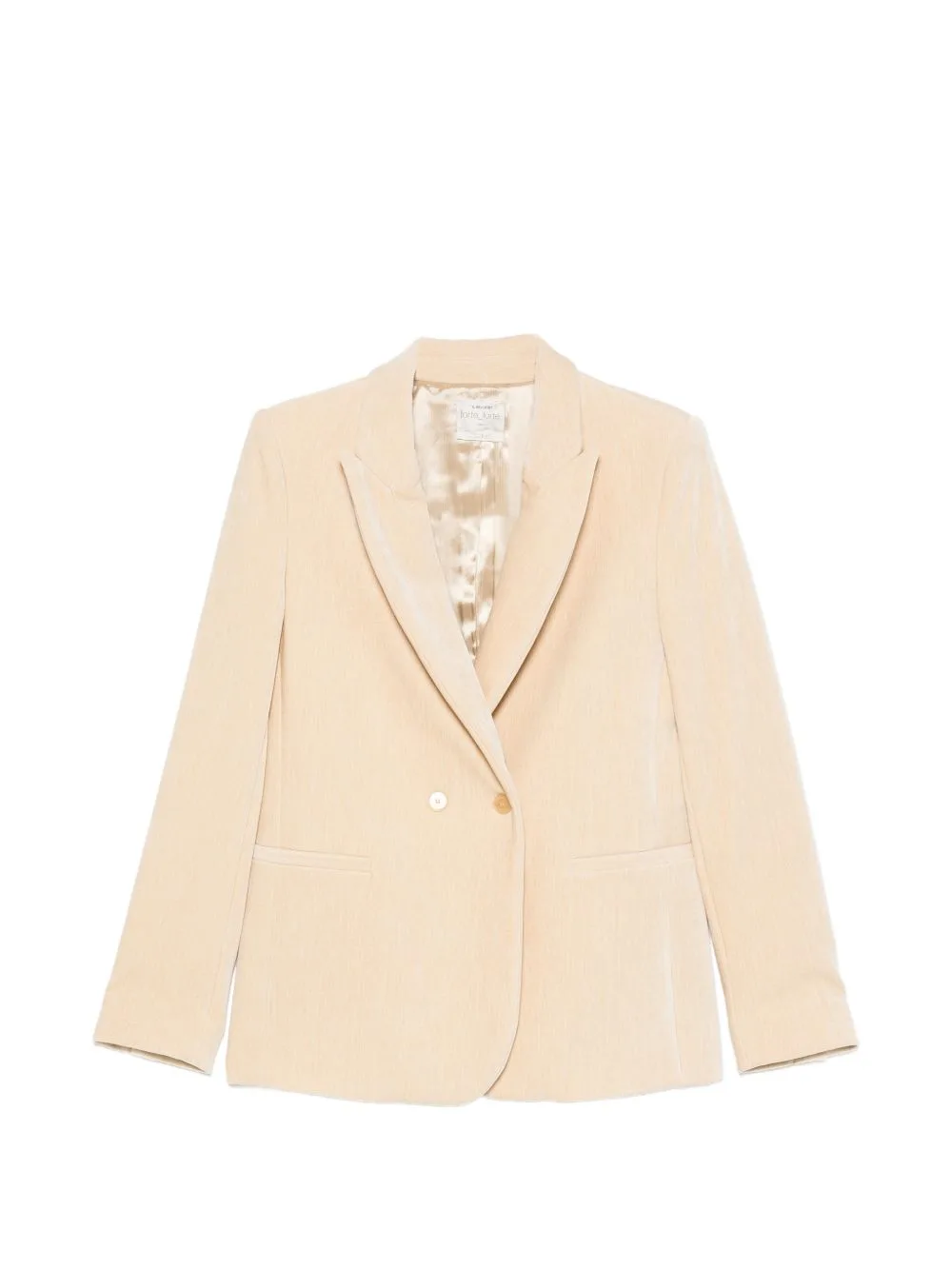 Double-Breasted Velvet Blazer