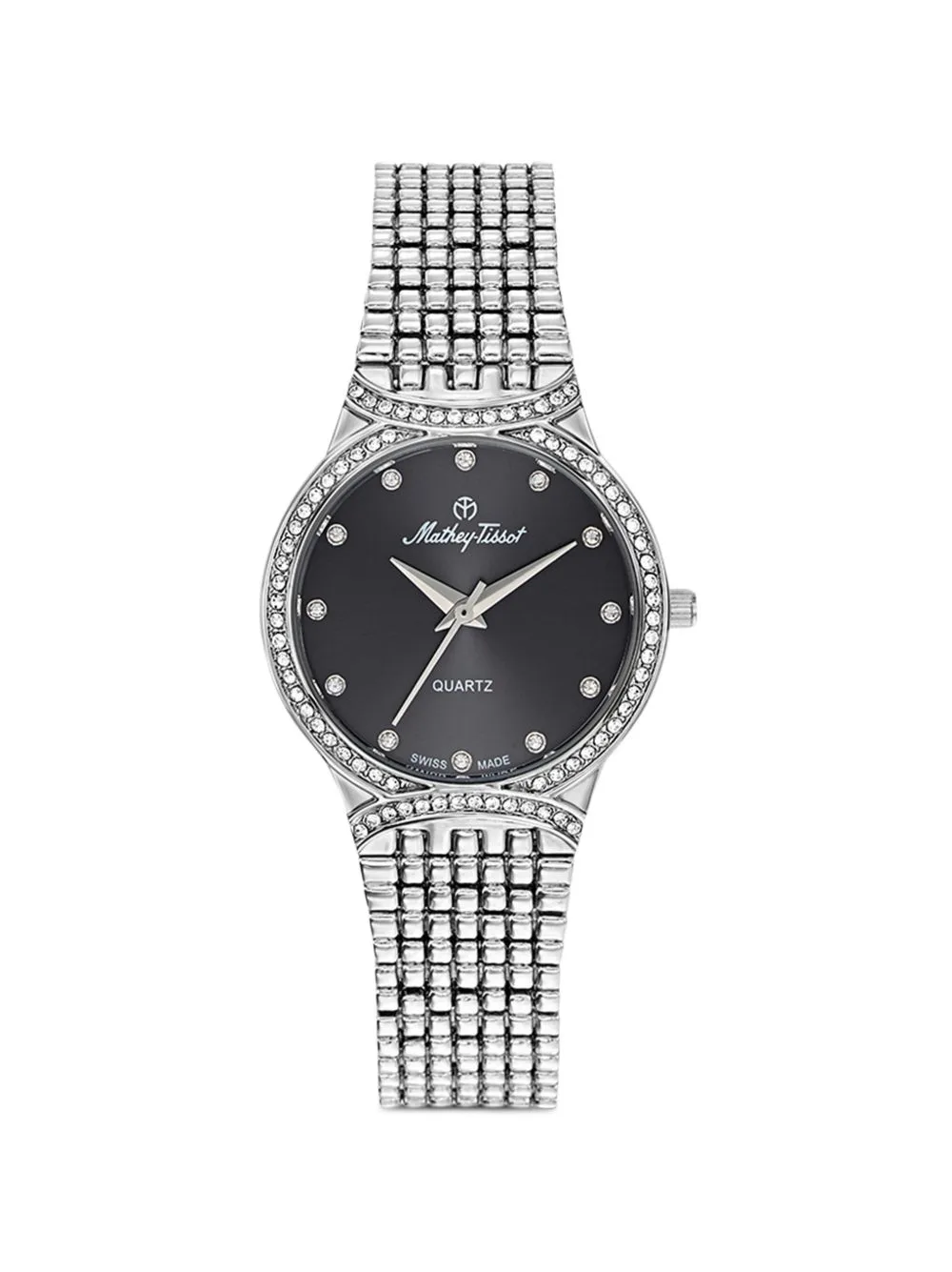 Crystal-Embellished 28mm Watch