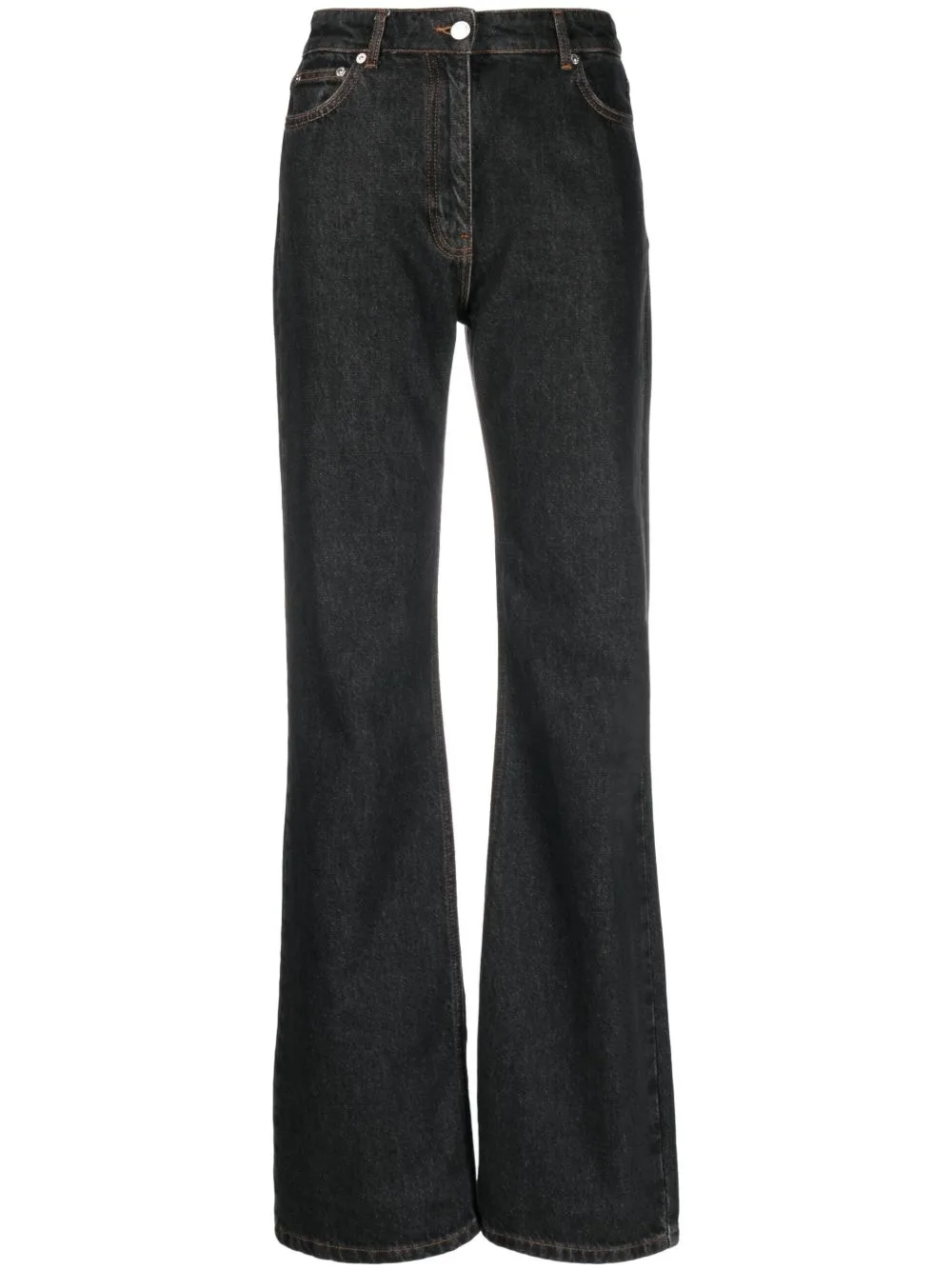 Mid-Rise Wide-Leg Jeans