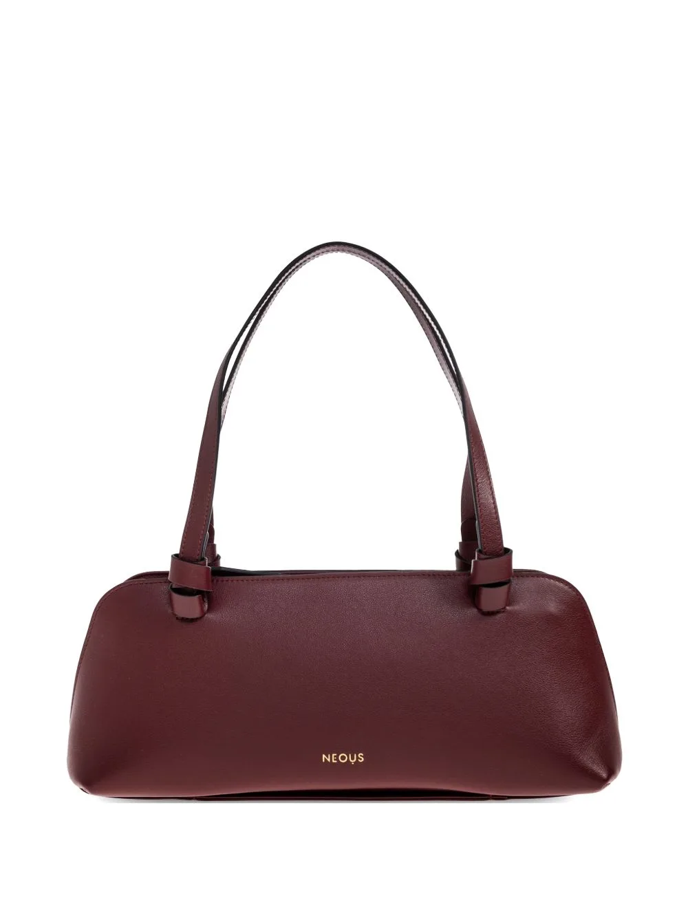 Scorpius Knot Leather Shoulder Bag