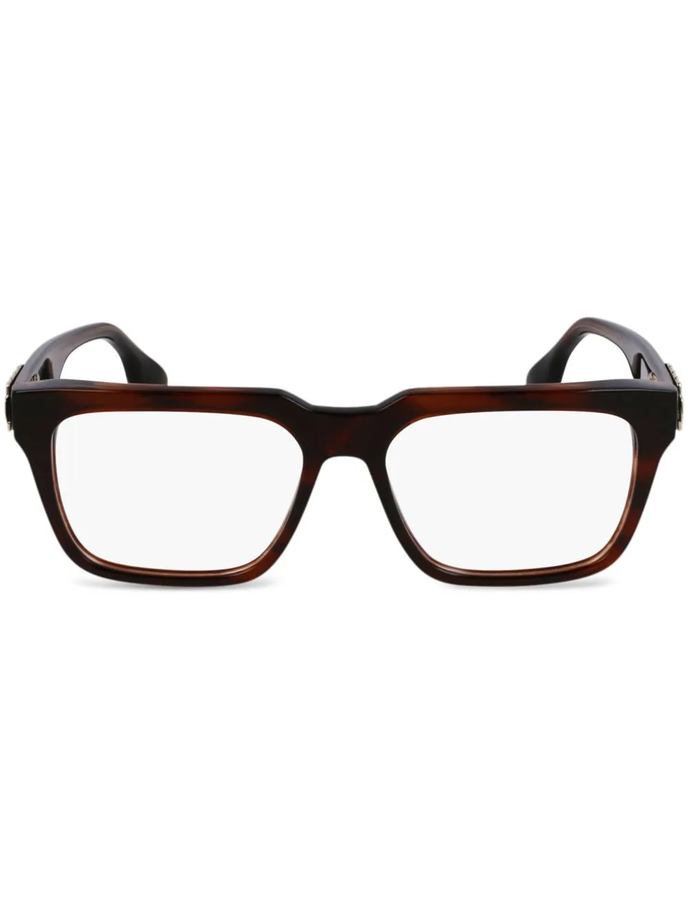 Rectangle-Frame Glasses by Victoria Beckham Eyewear
