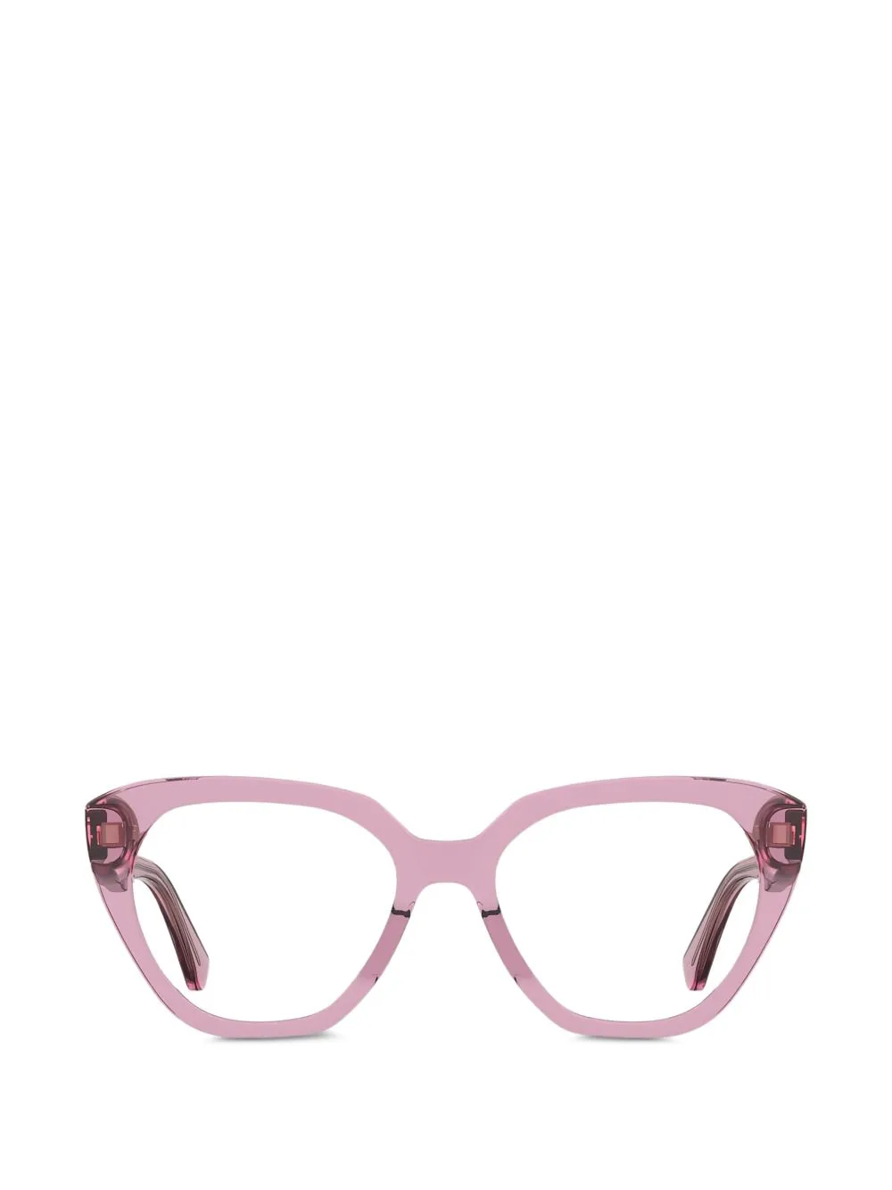Cat-Eye Full-Rim Glasses by Moschino