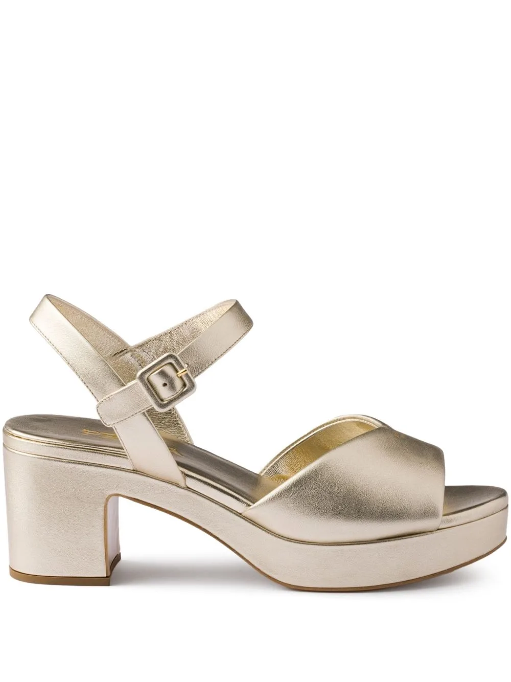 Padded Nappa Leather Sandals