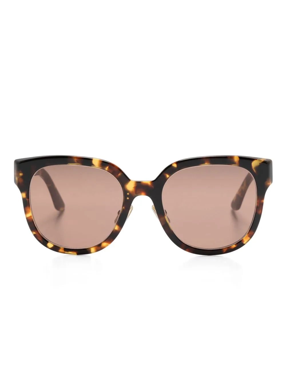 Logo-Lettering Square-Frame Sunglasses