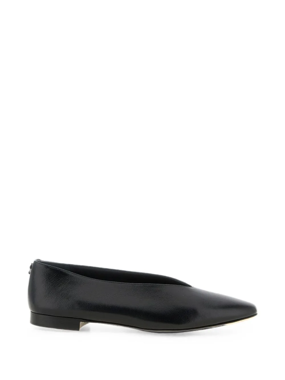 Margot Pointed-Toe Leather Ballet Flats
