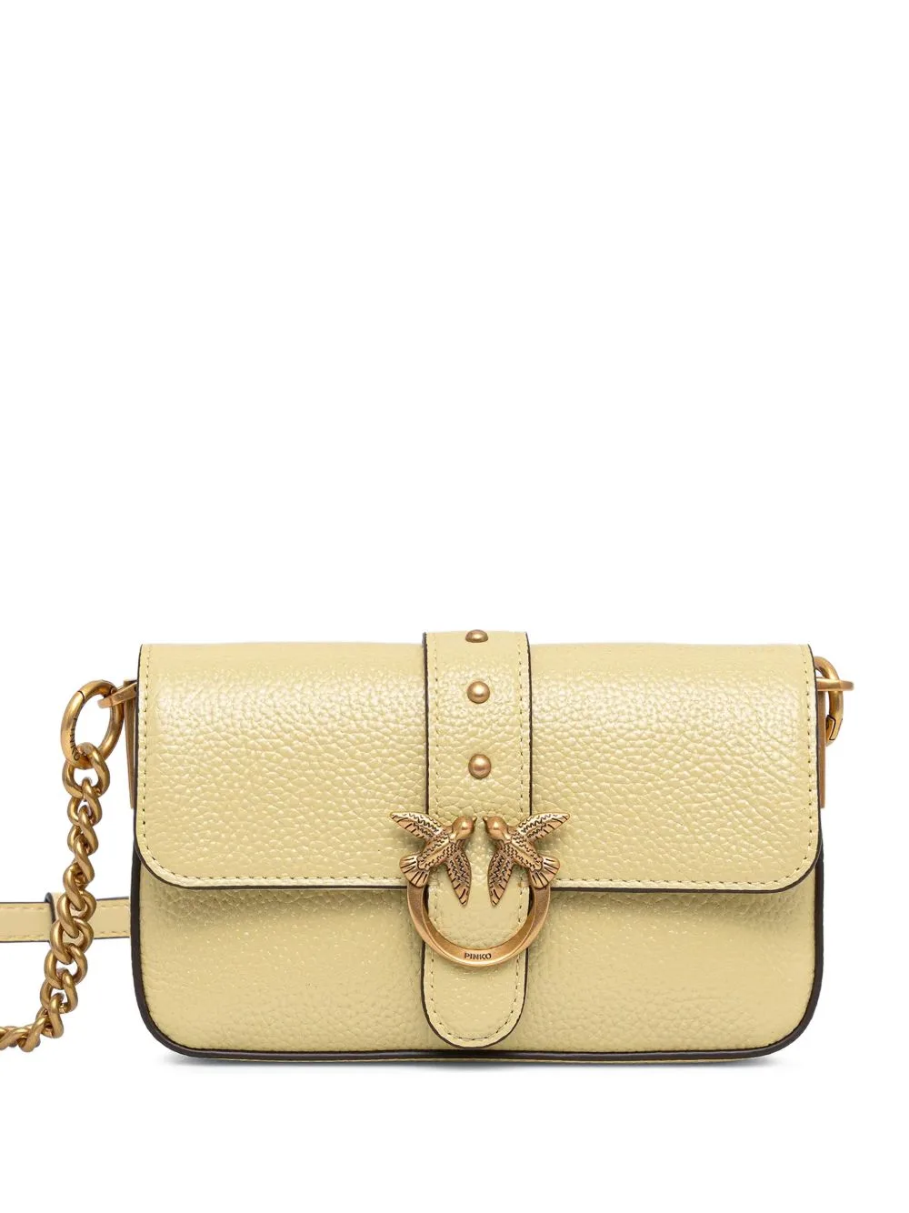 Love Birds Leather Mini Crossbody Bag