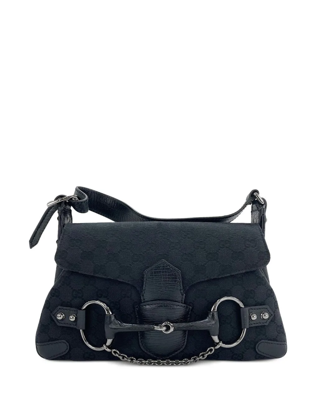 2000s Horsebit Shoulder Bag