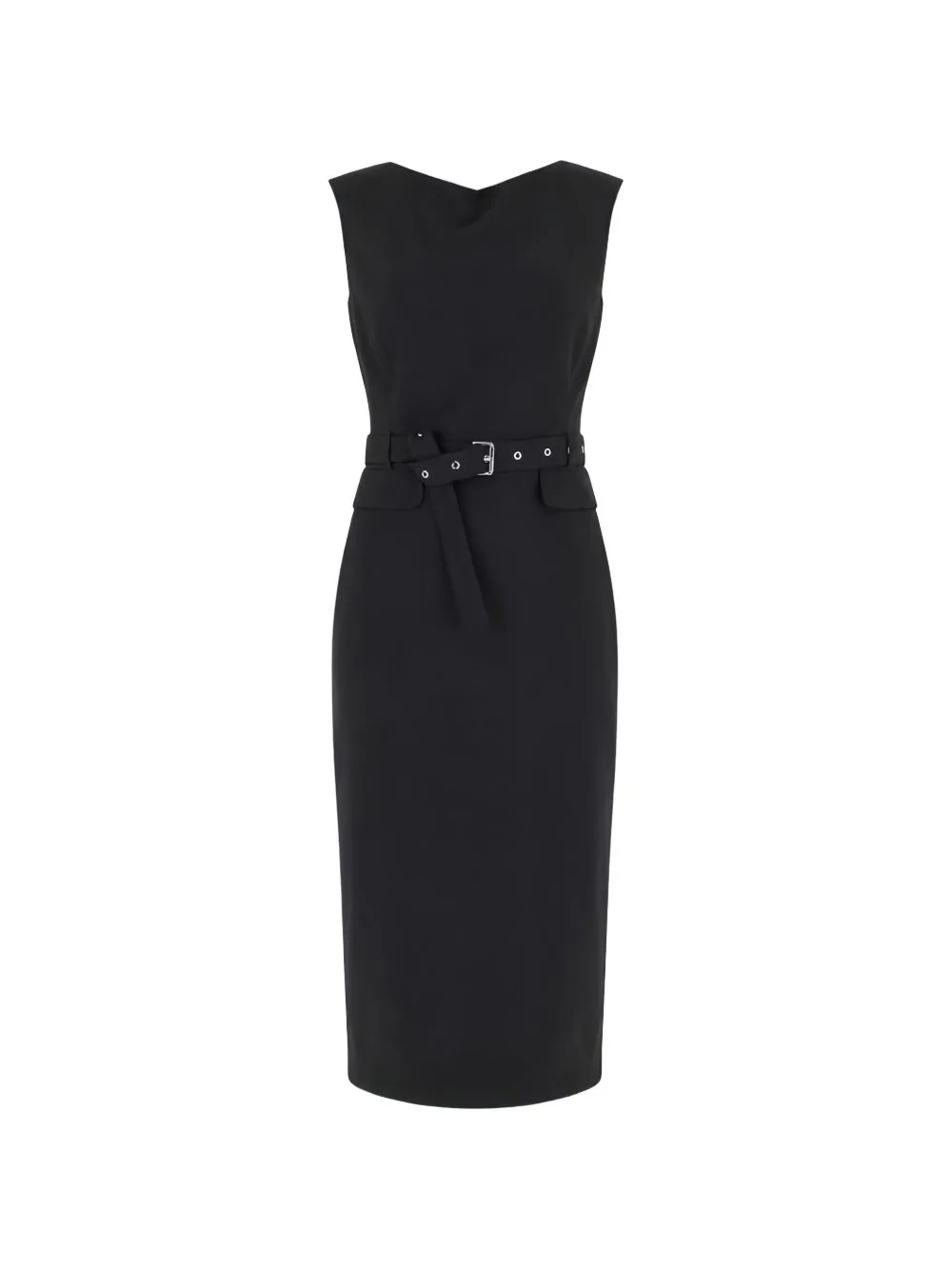 Acalypha Belted Midi Dress