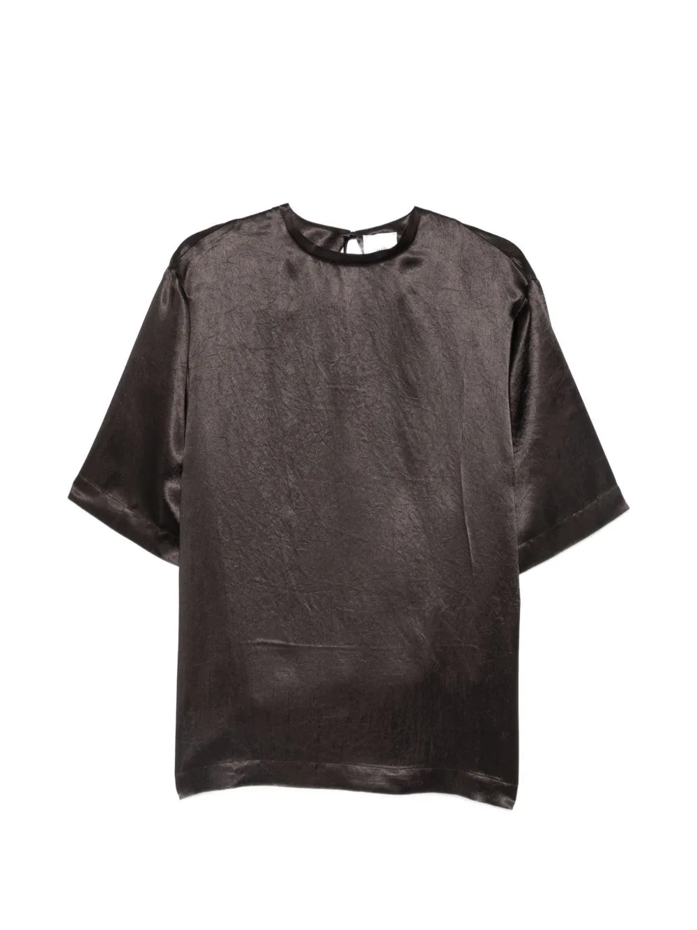 Crinkled-Finish T-Shirt