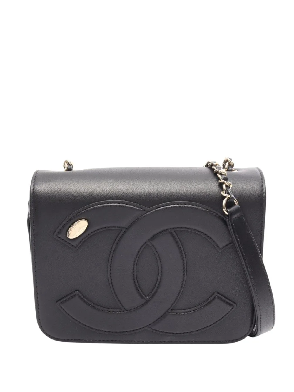 2019 Lambskin CC Mania Flap Crossbody Bag