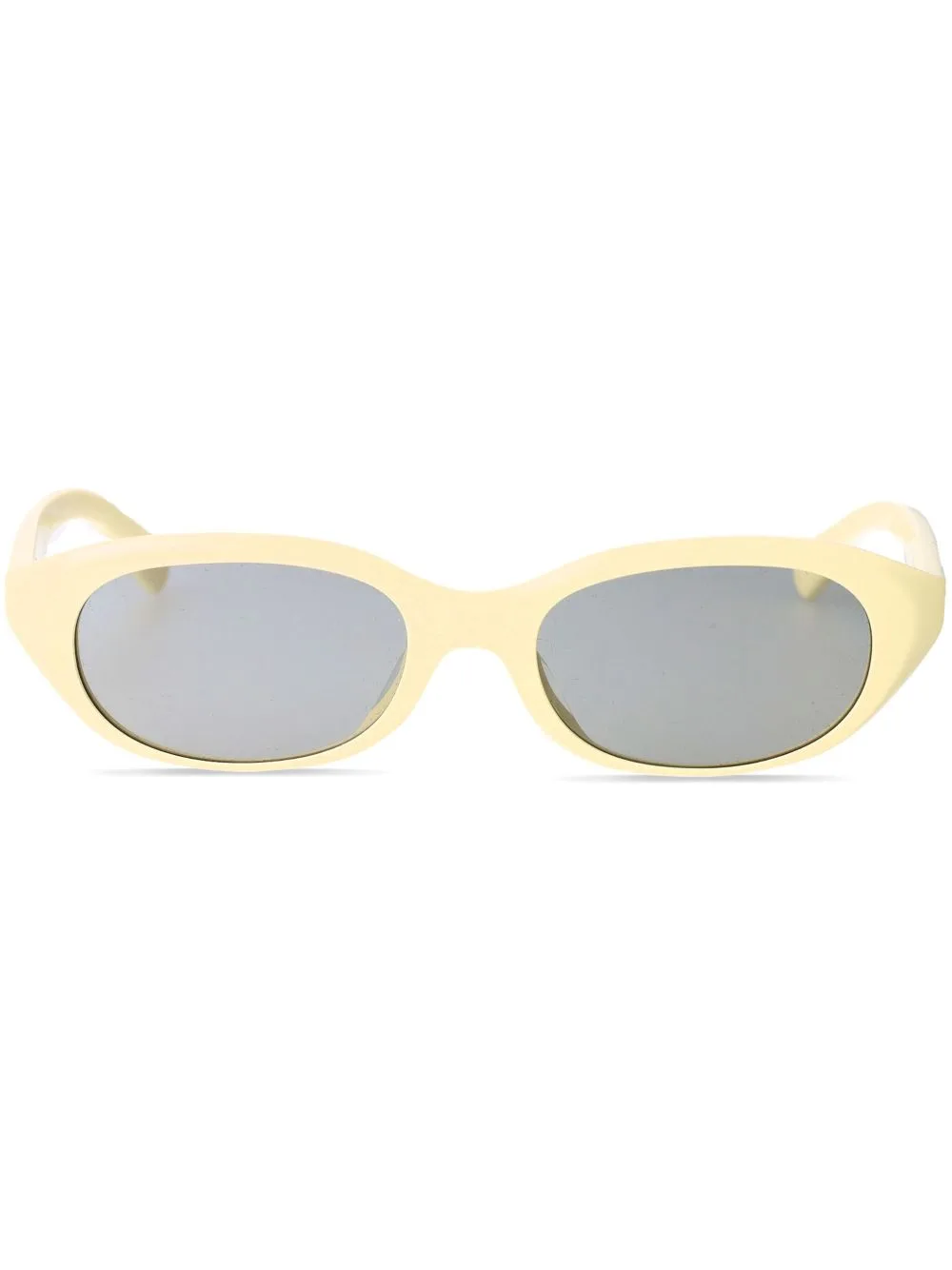 Oval-Frame Sunglasses