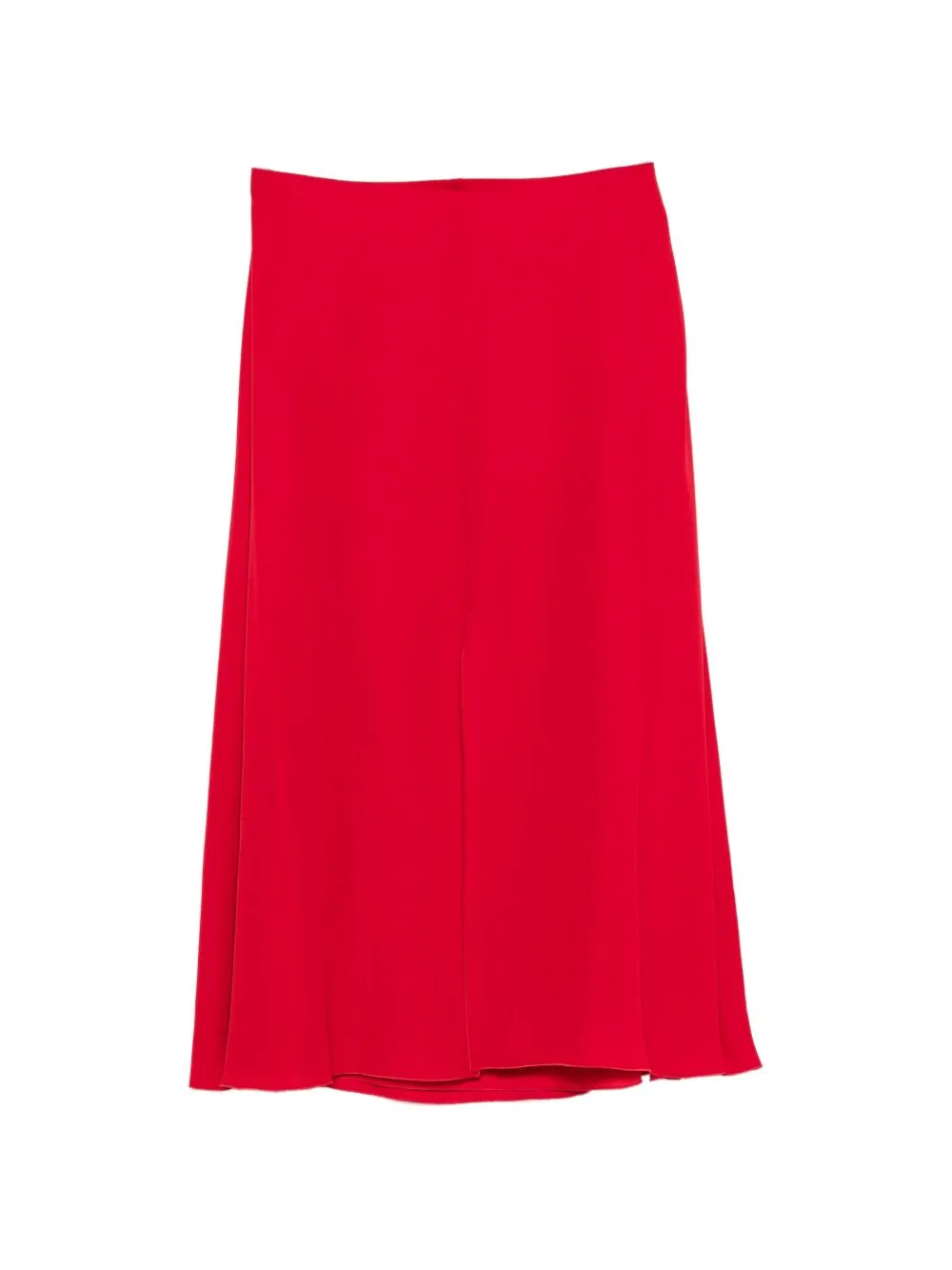 Front-Slit Midi Skirt