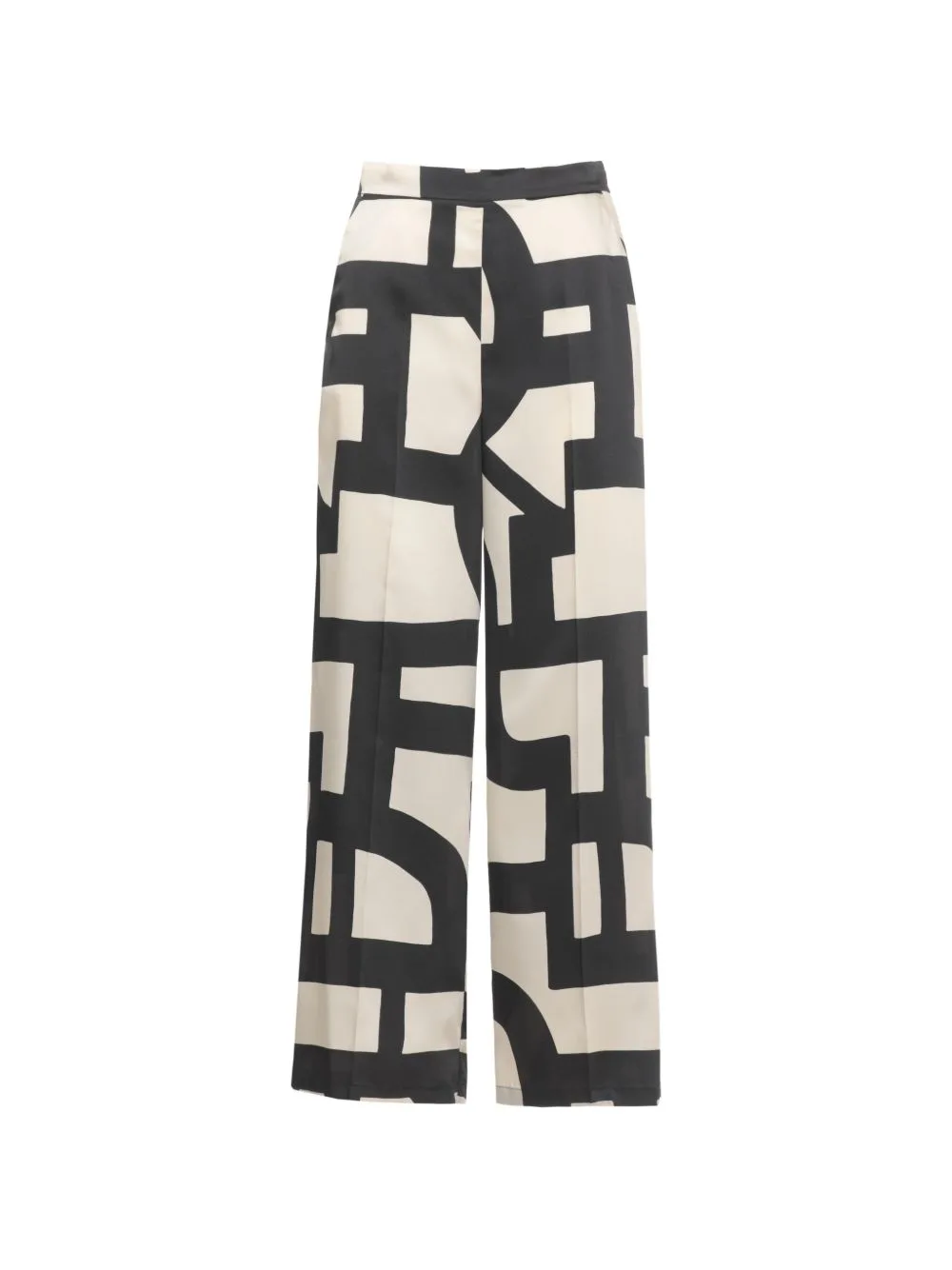 Emmalbero Geometric-Print Trousers