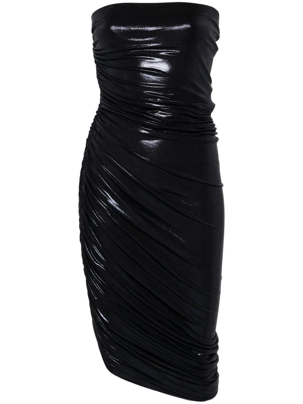 Diana Lamé Midi Dress