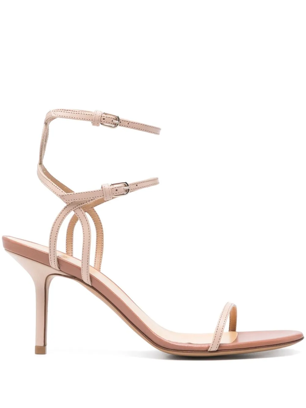 80mm Leather Sandals