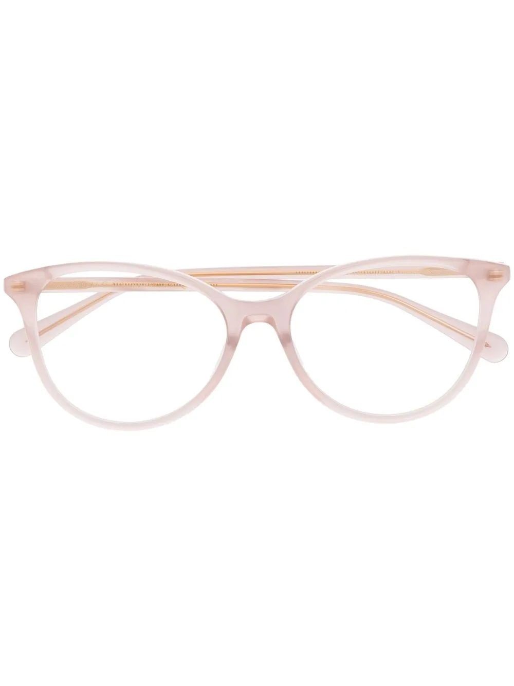 Transparent-Cat-Eye-Frame Glasses