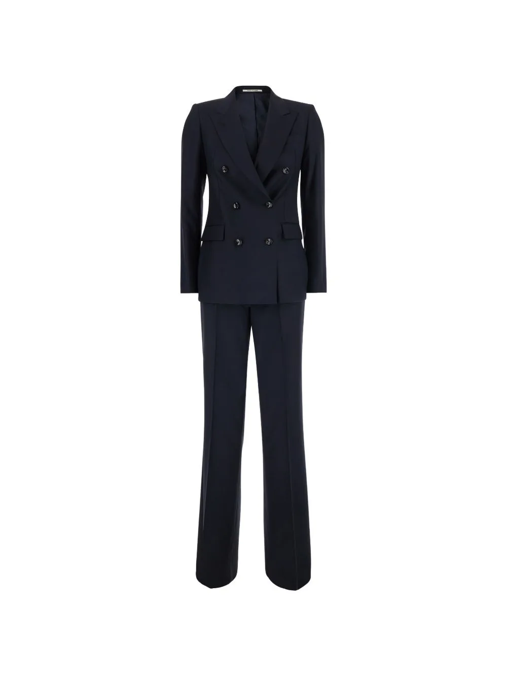 Double-Breasted Buttoned Suit