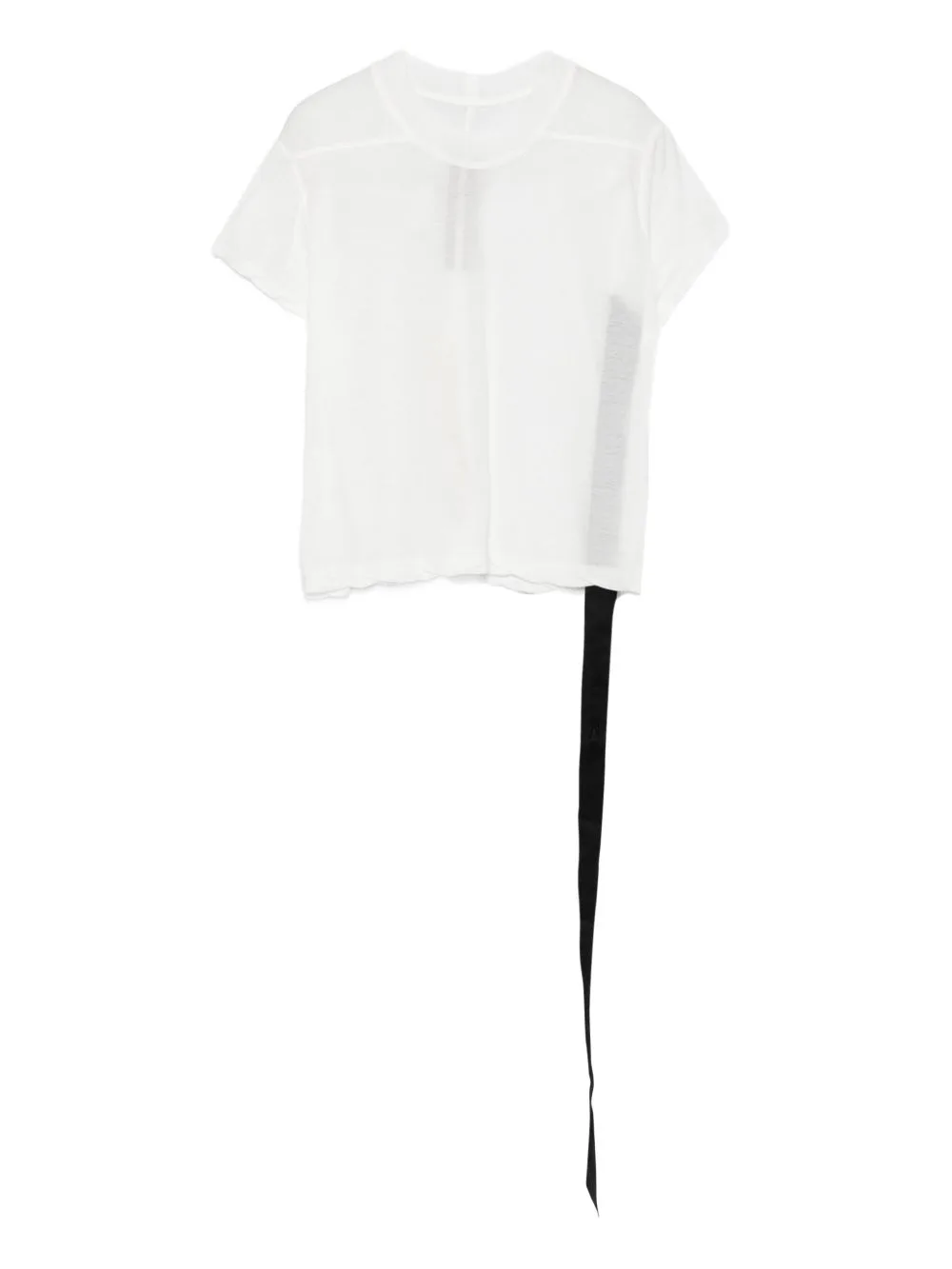 Asymmetrical-Hem Organic Cotton Top
