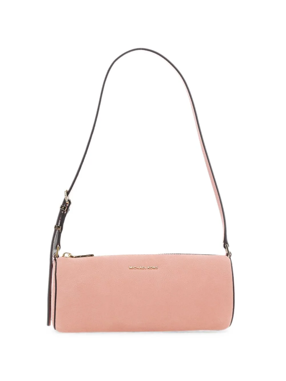 Small Izzy Logo-Plaque Pebbled Shoulder Bag