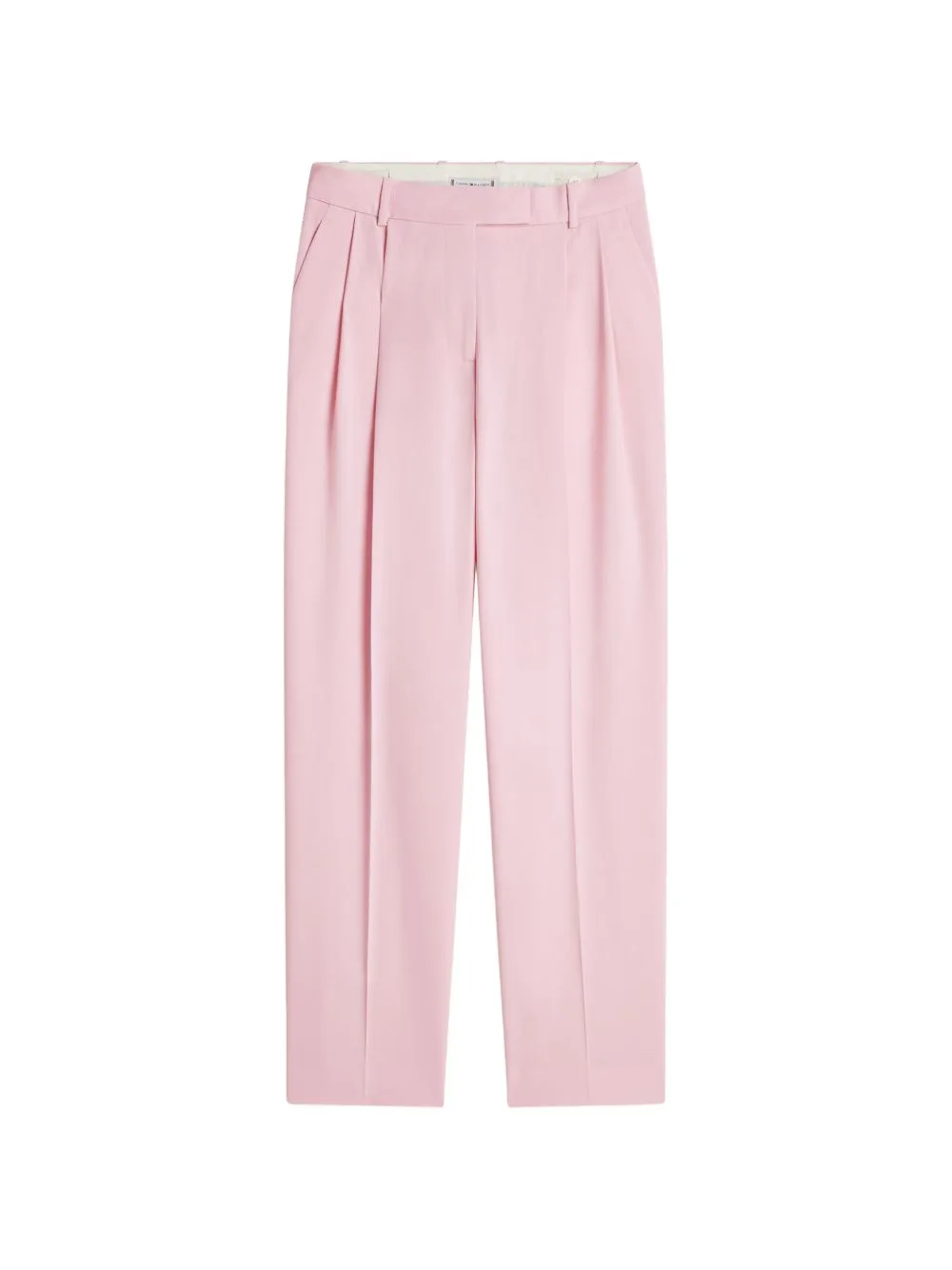Timeless Pleated Straight-Leg Wool-Blend Trousers