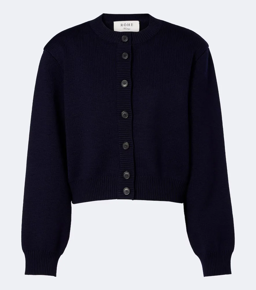 Wool-Blend Cardigan by Rohe