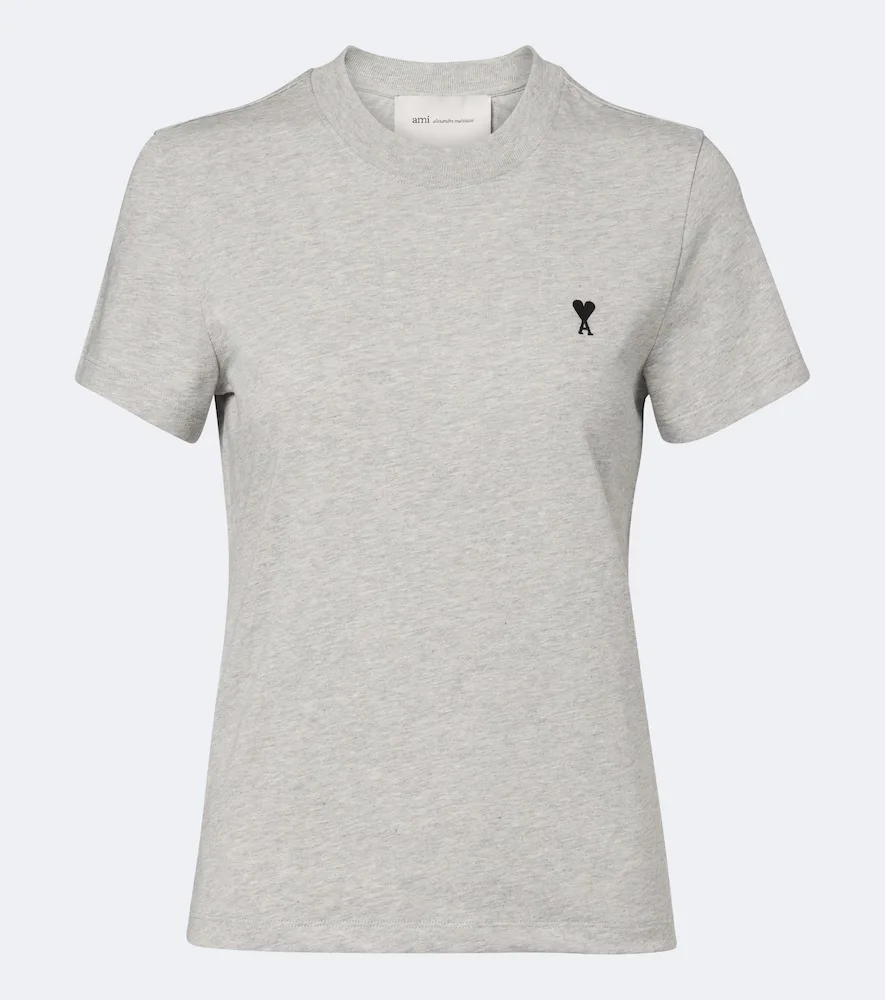 Ami De Coeur Cotton Jersey T-Shirt by Ami Paris