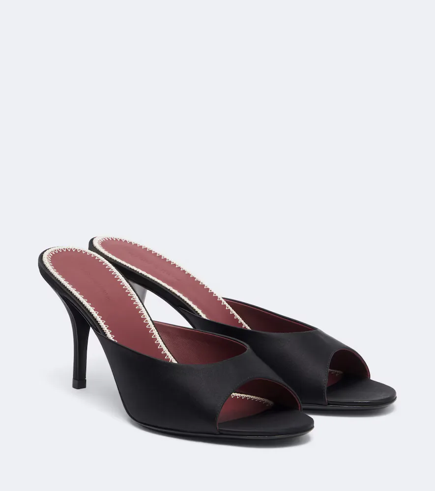Satin Mules