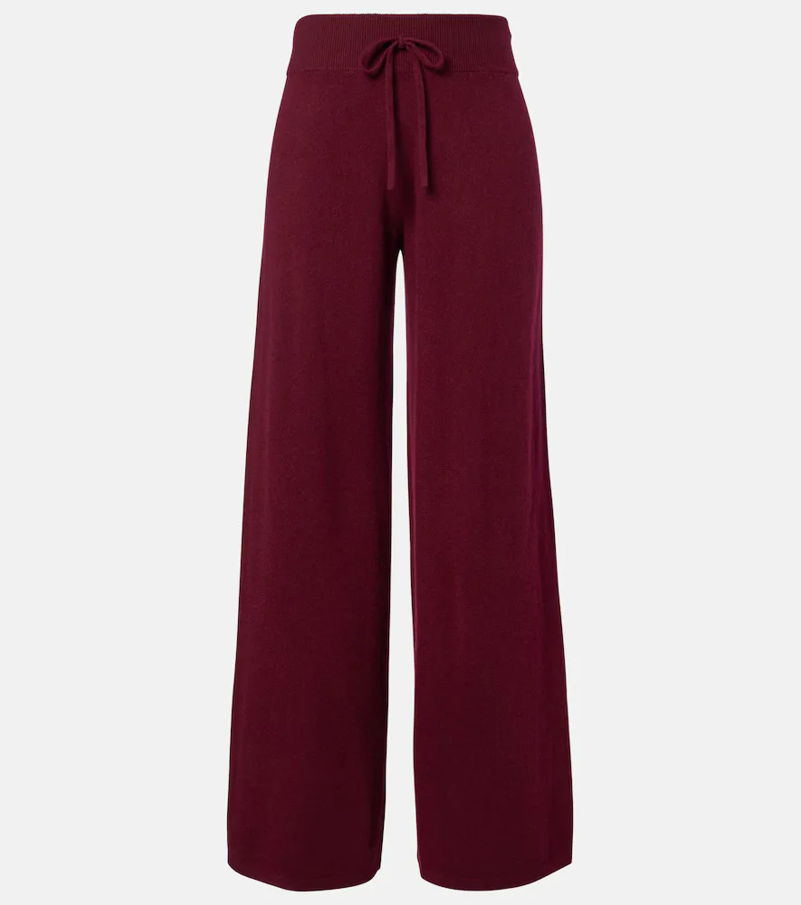 Sofi Cashmere Wide-Leg Pants