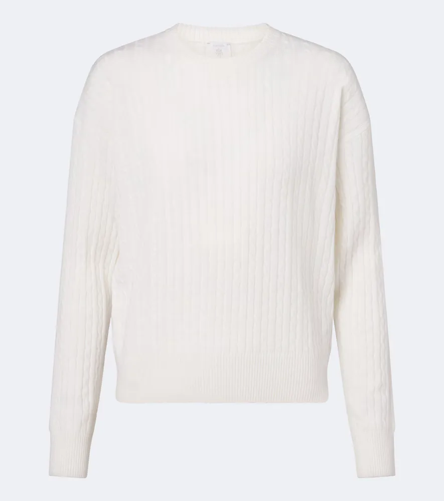 Cable-Knit Cashmere Sweater