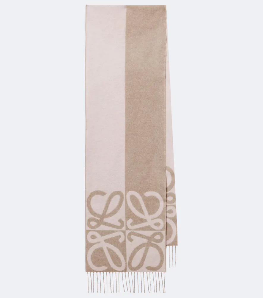 Anagram Wool and Cashmere Scarf