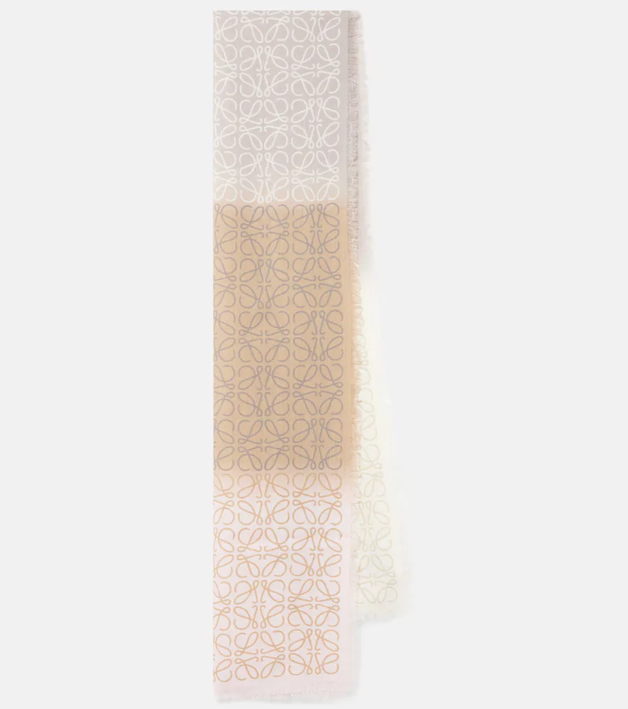Anagram Wool, Silk and Cashmere Scarf