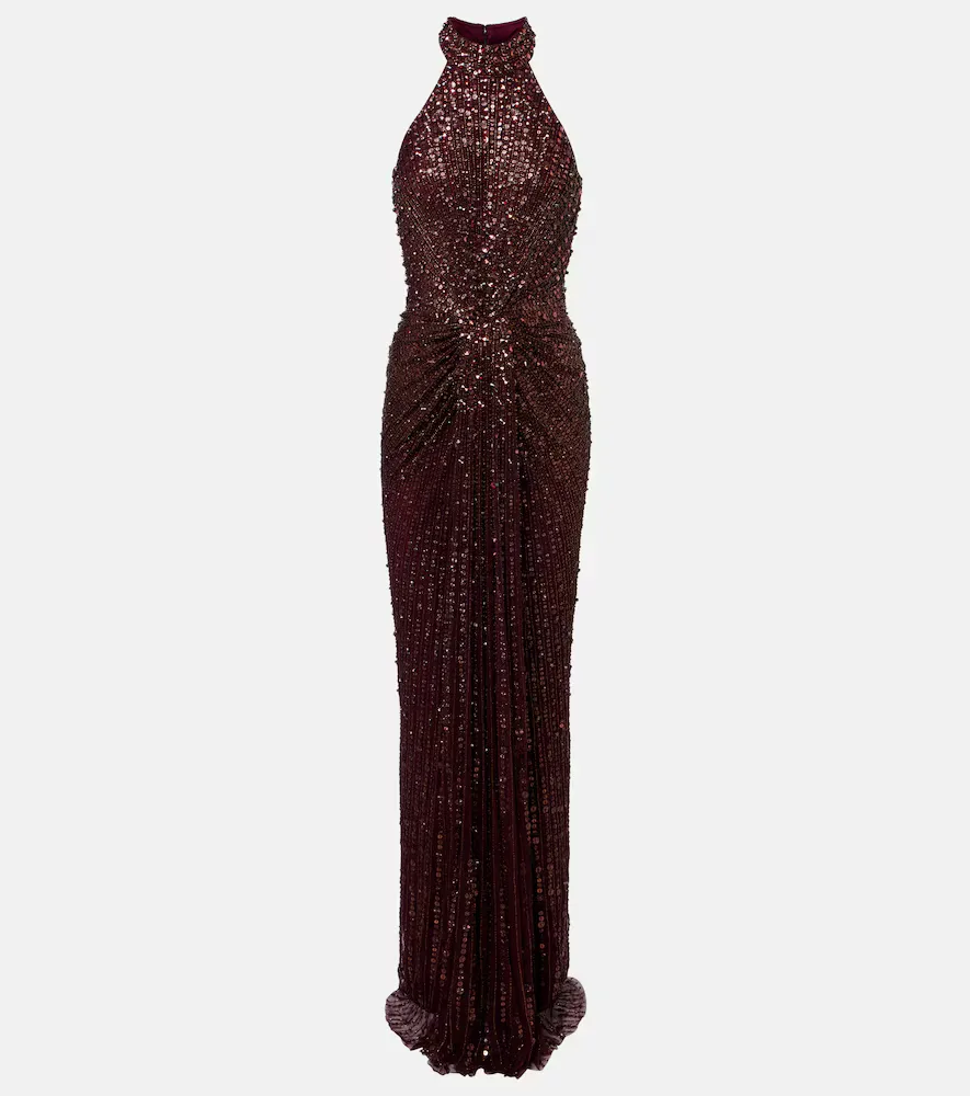 Whisper Embellished Gown